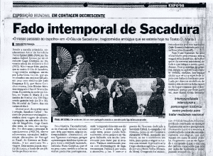 Fado intemporal de Sacadura