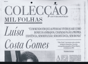 Luisa Costa Gomes [entrevista]