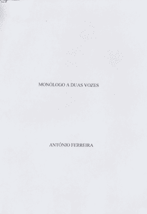 Monólogo a duas vozes