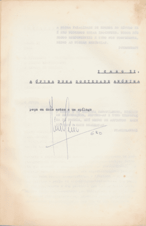Ícaro II, a ópera de uma sociedade anónima