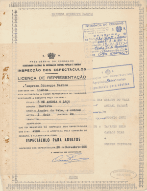 Ó Zé aperta o laço